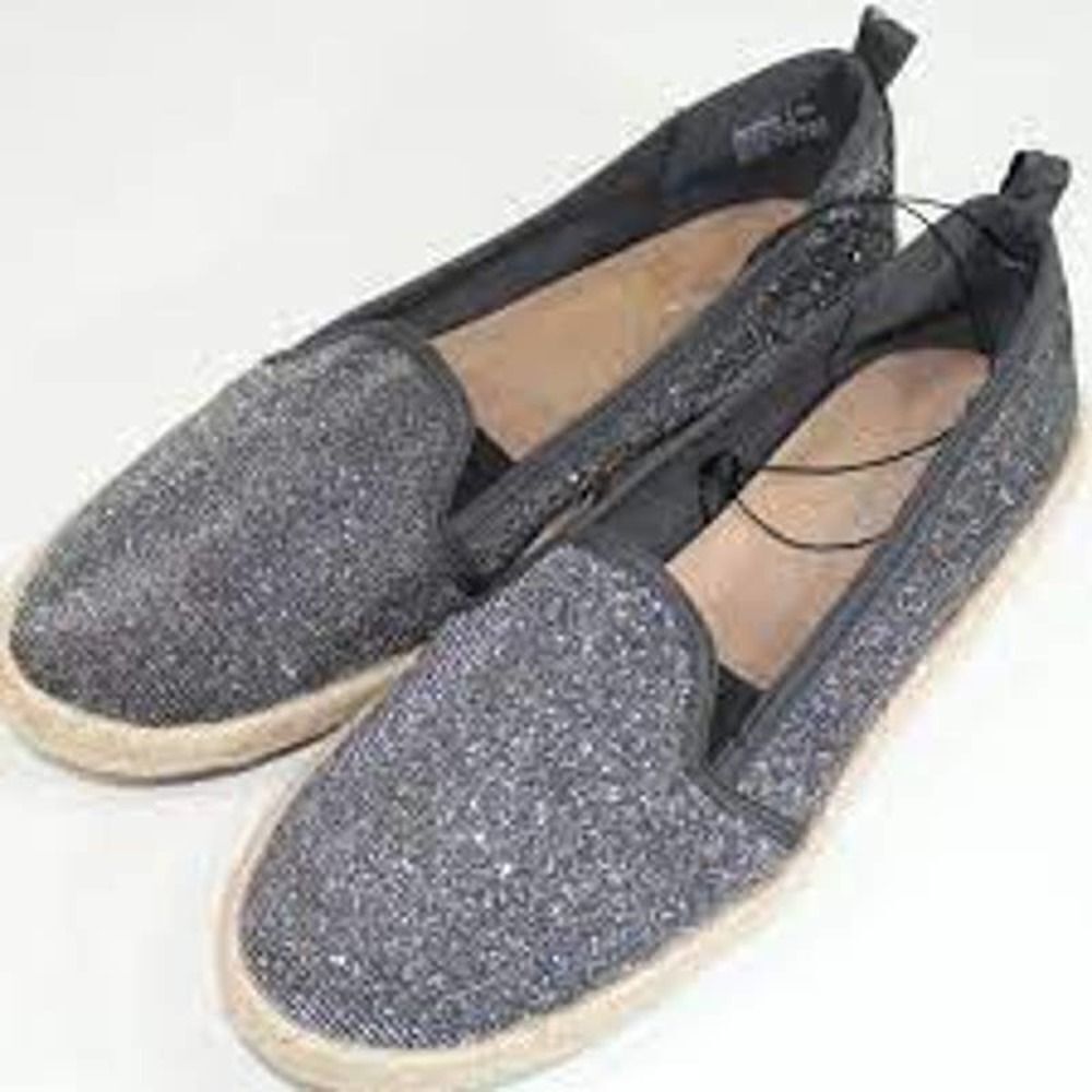 London Fog Lala Metallic Loafers Sz 9.5